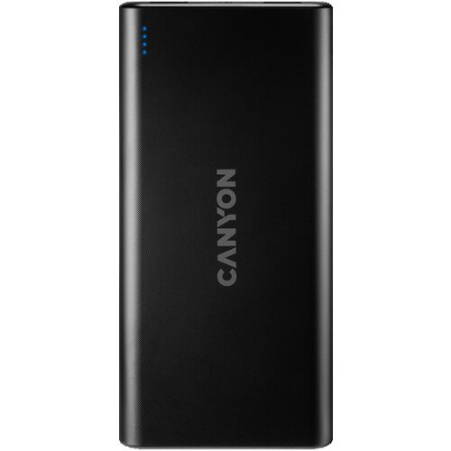 Canyon PB-106 Power bank 10000mAh Li-poly battery, Input 5V/2A, Output 5V/2.1A(Max), USB cable length 0.3m, 140*68*16mm, 0.24Kg, Cijene