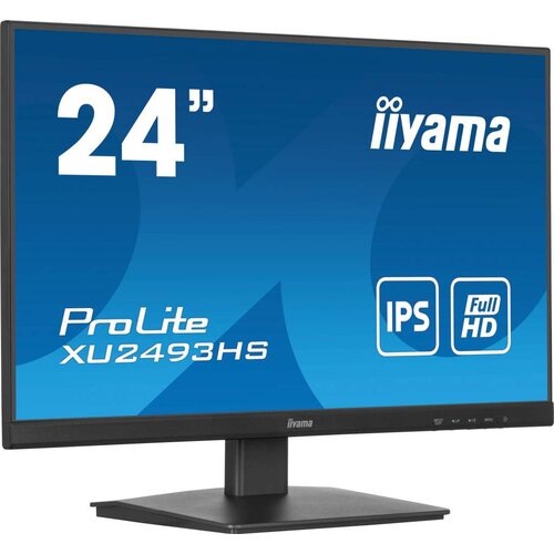 Iiyama ProLite XU2493HS-B6 computer monitor 60.5 cm (23.8") 1920 x 1080 pixels Full HD LED Black LED monitor Cene