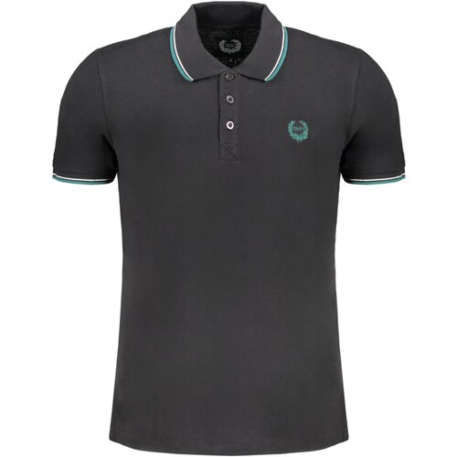 Gianmarco Venturi MEN&#39;S BLACK SHORT SLEEVED POLO SHIRT Cijene