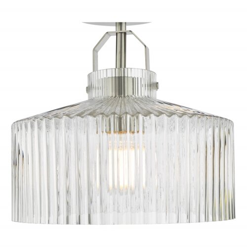  D&amp;auml;r Lighting LEN4846 - Plafonski luster LENKA 1xE27/60W/230V matni hrom Slike