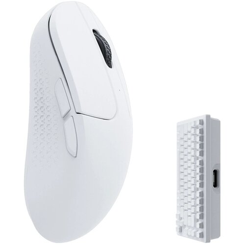 KEYCHRON M3 Mini Brezžična Miška Bela / 4000 Hz / Bluetooth / 2.4GHz / M3M-A5, (22126393) Cene
