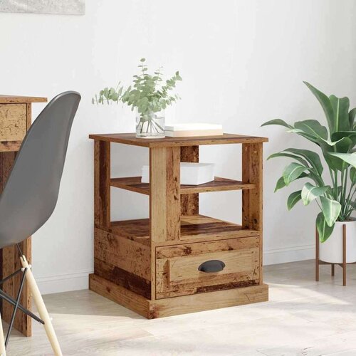  Nočna omarica s polico Star les 50 x 50 x 60 cm Konstruiran les Cene