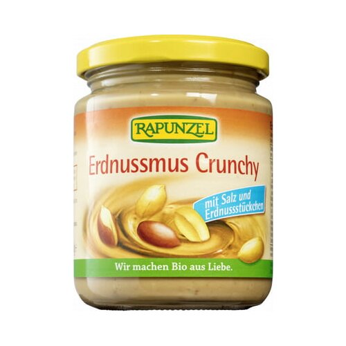 Organski bio arašidovo maslo crunchy, s soljo - 250 g Cene