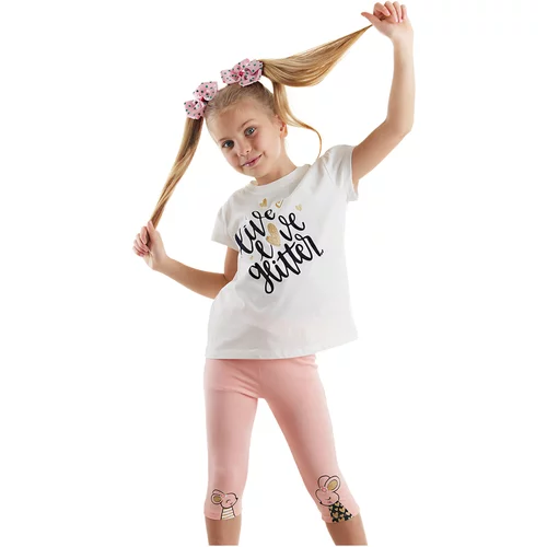 Denokids Cute Mice Girls Kids T-shirt Leggings Suit