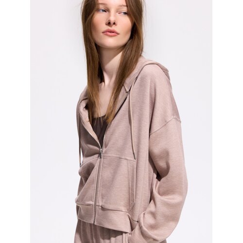 Reserved Bluza s modalom - bež Cijene