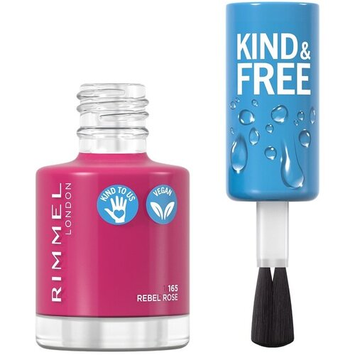 Rimmel London Kind & Free lak za nohte 8 ml odtenek 165 Rebel Rose Cene
