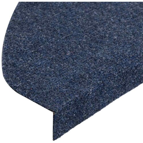  Samoljepljivi otirači za stepenice 15 kom 65x22,5x3,5 cm plavi Slike