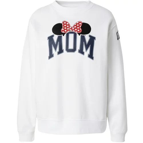 GAP Sweater majica 'MINNIE MOM' mornarsko plava / crvena / crna / bijela