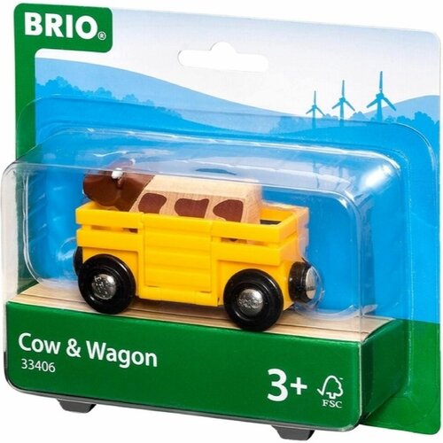 Brio vagon za prevoz životinja (krava) BR33406 Slike