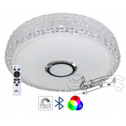 Mitea M205440-BT/WRGB 2x18W 350mm led smd plafonjera sa zvucnikom 5W,bluetooth, android/ios app ilink Cene