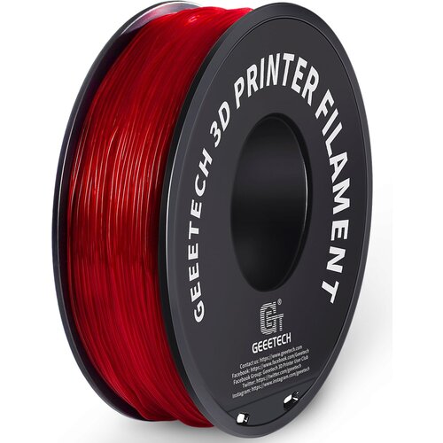 GEEETECH TPU Transparent Red - 1,75 mm / 1000 g Slike