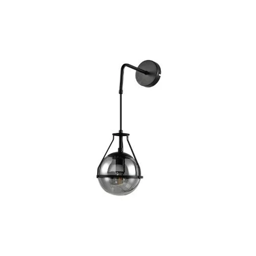 Lampa zidna 1xE14 Parma ML-6196-1W crna