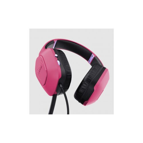 Trust GXT790P Tridox 3-in-1bundle (slu&amp;scaron;alica, mi&amp;scaron; ipodloga za mi&amp;scaron;), pink Slike