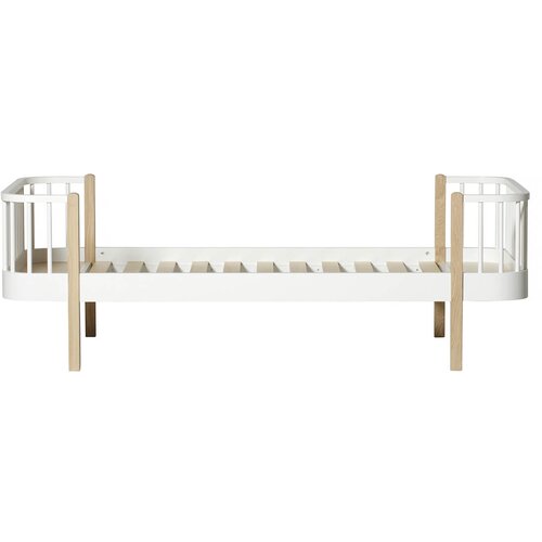 Oliver Furniture® otroška posteljica original bed 90x200 white/oak Cene