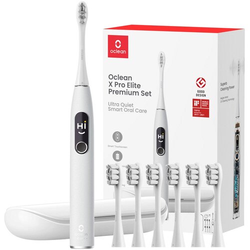 Oclean Električna Četkica za zube - X Pro Elite - SIVA - SET Cijene