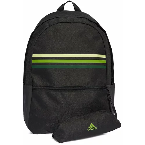 Adidas Nahrbtnik Classic Horizontal 3-Stripes Backpack HY0743 Black/Pullim