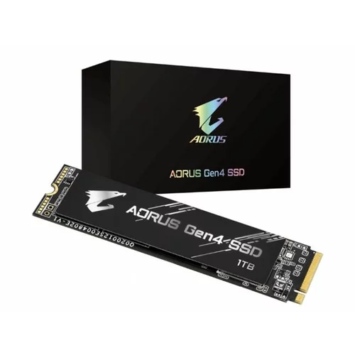 Gigabyte trdi disk AORUS Gen4 NVME SSD 1TB 5000/4400 MB/s