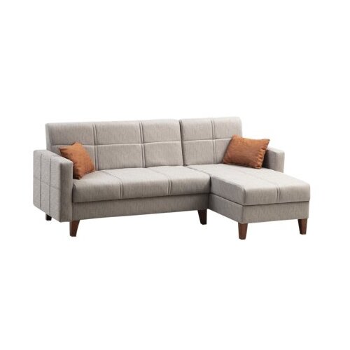 Atelier Del Sofa Kutna garnitura Polya 216x86x130cm Svijetlo siva Slike