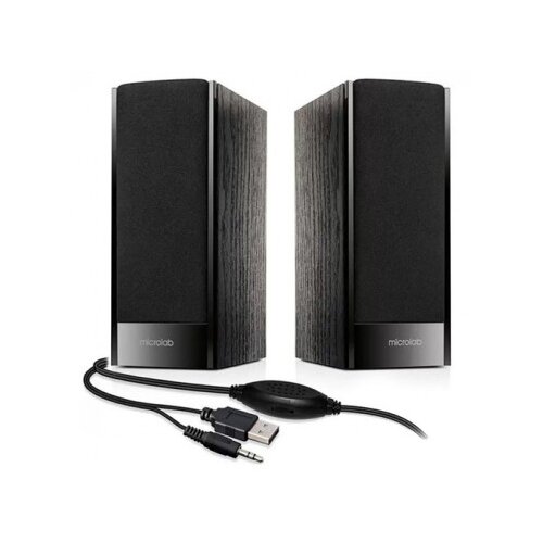 Microlab Stereo zvučnici B-56 USB pwr, 3.5 mm crni Cene