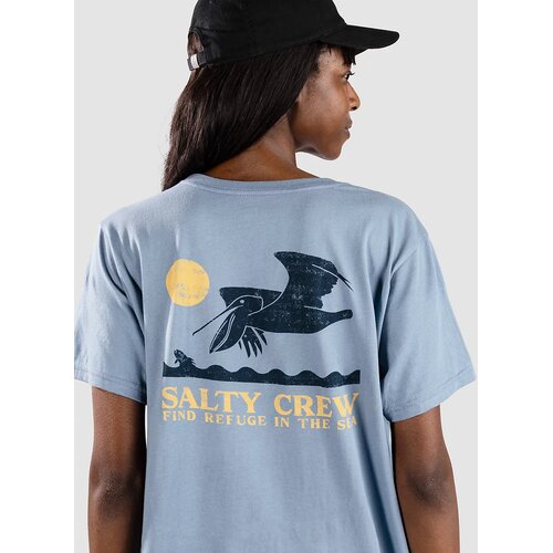 Salty Crew Lunch Time B.F T-shirt dusty blue Cene
