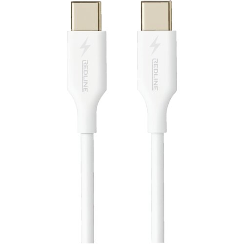 Redline USB kabl za smartphone PVC-CC-1M, type C, 60W, Bijeli Slike