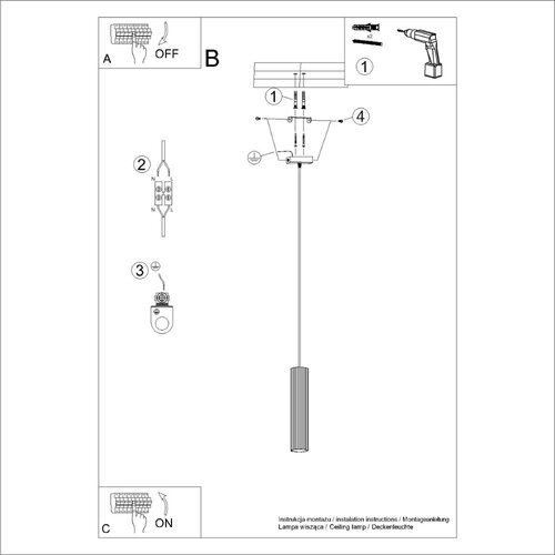 Nice Lamps crna viseća svjetiljka gleam &amp;ndash; Slike
