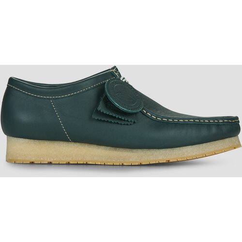 Clarks Originals Čevlji Derby Wallabee RB Zelena Cene