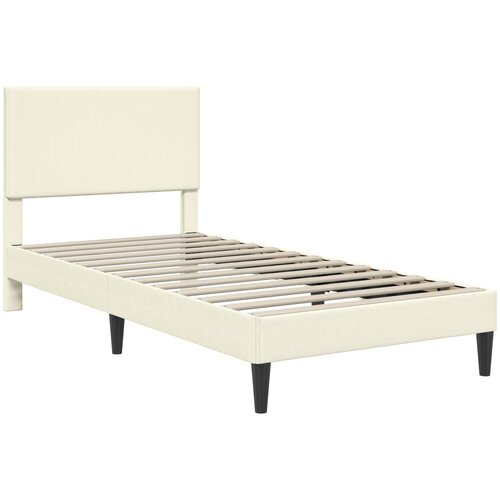  Krevetna konstrukcija Krem 80 x 200 cm Kordura tekstil Slike