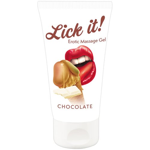  gel za masažu sa ukusom čokolade lick it chocolate Cene