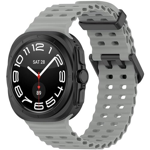 narukvica soft loop za samsung ultra watch 22mm siva Cene