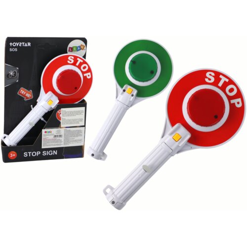 Police Lollipop For Children, Double-Sided Stop Light Cene