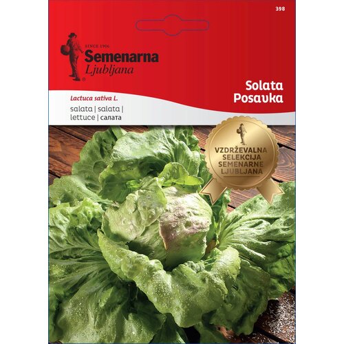Semenarna Ljubljana Solata "Posavka" - 5 g Cene