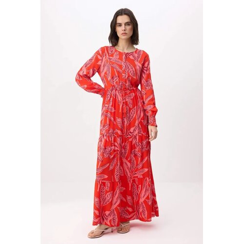 Trendyol Modest Ženska haljina Tctss26Eb00163, Crvena Cene