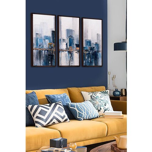 WALLXPERT Artsmdfdkset6 Višenamenska Dekorativna MDF Slika u Ramovima (3 Komada) Cene