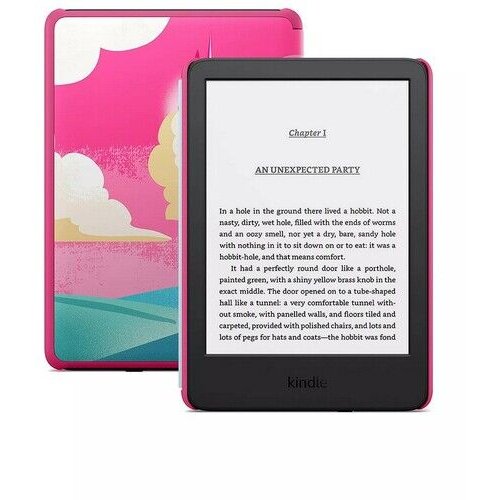 KINDLE Kids B0CP33C128 2024 Unicorn Valley, 6” 300ppi, 16GB, USB-C, Wi-Fi, BT Cene