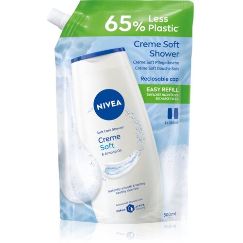 Nivea Creme Soft kremasti gel za tu&scaron;iranje zamjensko punjenje 500 ml Cijene
