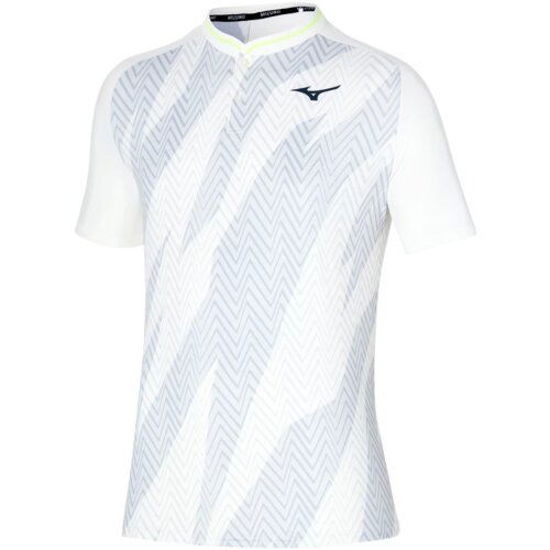 Mizuno Men's Shadow Polo T-Shirt White M Slike