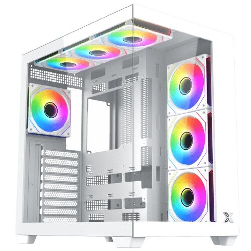 Kuciste XIGMATEK Aqua V Air Arctic ARGB Gaming White EN48777 Cene