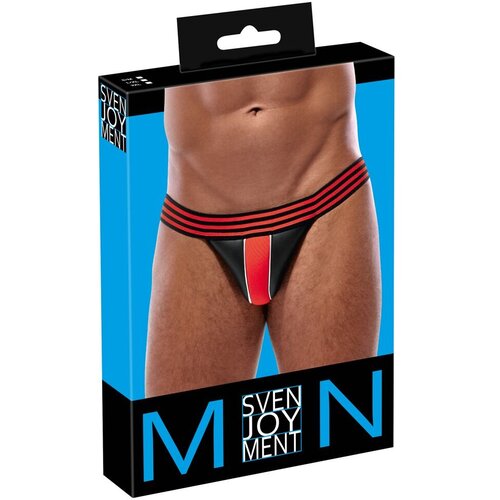 Svenjoyment Mu&scaron;ki donji ve&scaron; Jockstrap, Crno-crveni Cene