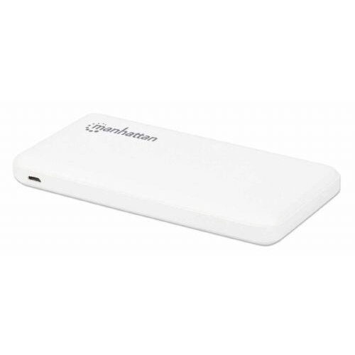 Manhattan prenosna baterija powerbank 10.000 mah manhattan, 2xUSB-A (2,1A in 1A), 1xUSB-C in 1xMicro-USB (2A) 406277 Slike