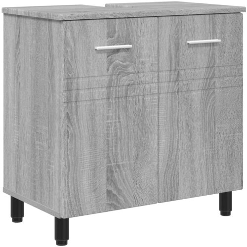vidaXL Kopalni&scaron;ka enota Siva Sonoma 60 x 35 x 60 cm Inženirski les, (5000246156) Cene
