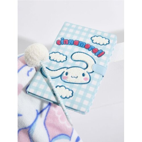 Sinsay Set: bilježnica i kemijska olovka s teddy elementima Cinnamoroll 2 pack Slike