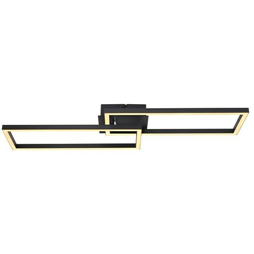 Globo LED stropna svjetiljka Tatjana (24 W, D x &amp;Scaron; x V: 710 x 230 x 75 mm, Crna, Topla bijela) Slike