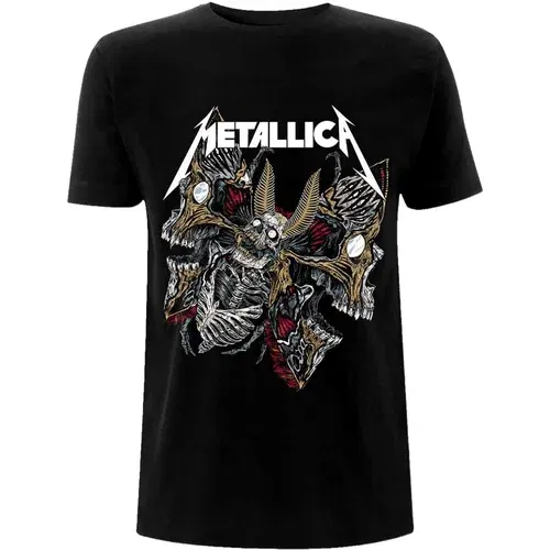 Metallica Košulja Skull Moth Unisex Black XL