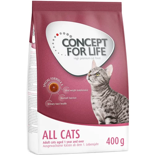 Concept for Life All Cats - poboljšana receptura! - 400 g