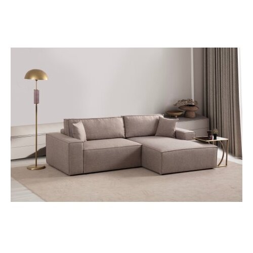 Atelier Del Sofa Kutna sofa Pirlo 145x43x206cm Smeđa Slike