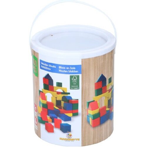 Eddy Toys Dječje drvene kocke 100 komada BD Vozićki 27002 Cijene