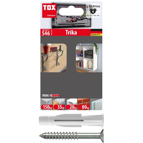 Tox TRIKA 10/61 + VIJAK (4/1) vi&scaron;enamjenski tipal s vijkom Cijene