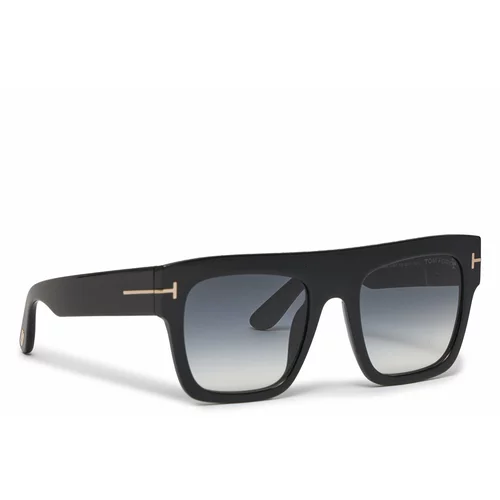 Tom Ford Sončna očala FT0847 Shiny Black /Gradient Smoke 01B