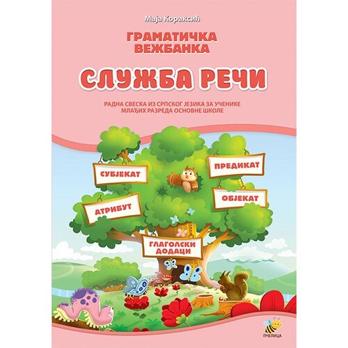 Pčelica Maja Koraksić - Gramatička vežbanka: služba reči Cene